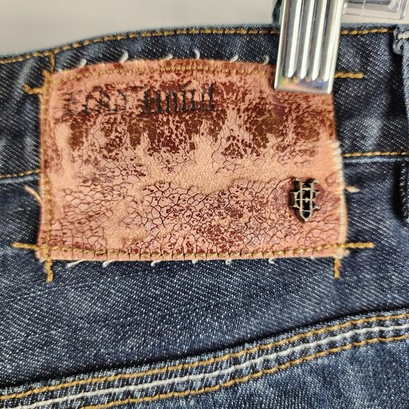 ECKO Unltd Jeans Mens 34x32 Blue Vintage Pants Dark Wash 100% Cotton - Picture 9 of 11